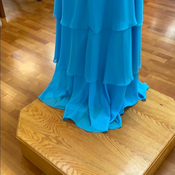 ✔️ peacock blue bridesmaid dress - Picture 6 of 8